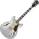 Электрогитара Ibanez Artcore AS73G Semi Hollow, Moonstone Silver Flat - фото
