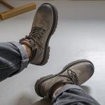 Мужские ботинки Cahhrrn X Martin Boot Men Beige Weishibangwei - фото 17