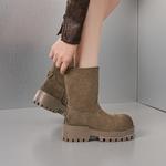 Ботильоны женские коричневый Eblan - фото 5