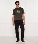 Футболки Regular fit Armani Exchange, хаки - фото 2