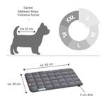 Одеяло для собак Doctor Bark Soho, серый - 50 х 65 см - фото 6