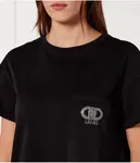 Футболка Regular fit Liu Jo, черный - фото 4