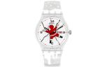 SWATCH Часы Unisex White Watch SUOZ717, White - фото