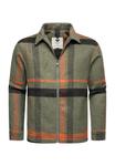 Переходная куртка в клетку azzte Ragwear, зеленый - фото