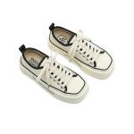 Женские низкие скейтерские кроссовки MASOOMAKE, Экрю - фото 3