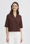 Блейзер frvatel sh 1 Fransa, Chocolate Plummelange - фото