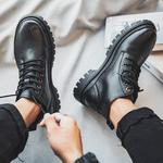 Мужские черные ботинки Martin Boots Romon - фото 9