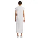 Платье Build Your Brand Short sleeve long, белый - фото 2