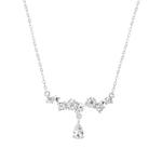 KOOKISS Серебряное колье S925 для женщин - фото