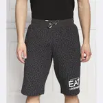 Шорты стандартного кроя Ea7, черный - фото