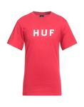 Футболка Huf, красный - фото