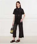 Кожаные сандалии Twin-Set, черный - фото 2