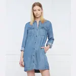 Винтажное платье оверсайз Superdry, синий - фото 2