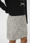 Юбка Culture CUHEAVEN SKIRT, Black White Check/White - фото