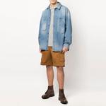 DIESEL Мужская синяя рубашка - фото 4