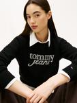 Свитер Tommy Jeans, черный - фото 5