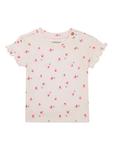 Футболка Noppies, розовый - фото