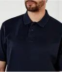 Поло Pe__Dye regular fit Boss Orange, темно-синий - фото 4