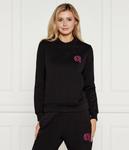 Культовый свитер 2.0 из желе Oversize fit Karl Lagerfeld, черный - фото