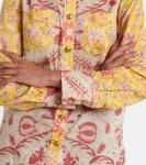 Хлопковая рубашка с узором пейсли Valentino, Multicolor. - фото 5