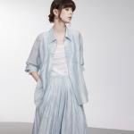 ELLE Рубашка Women's Blue Lapel Moderate - фото 3