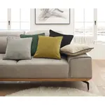 Декоративная подушка Corner Musterring, Hellgelb/sonnengelb/gelb + unifarben - фото 3