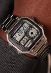 Цифровые часы Casio, серебро - фото 3