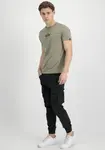 Рубашка с круглым вырезом Alpha Industries "Basic T ML", оливковый - фото 5