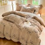 LUOLAI HOME Комплект постельного белья, 150 см, 4 предмета - фото 8