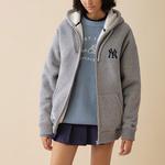 New Era Свитшот женский темно-серый - фото 5