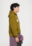 Худи MSGM Hoodie, Olive Green/Green - фото 5