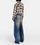 Джинсы U Rocka с широкими штанинами Acne Studios, Dark Blue - фото 3