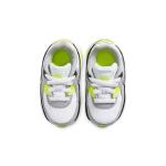 Кроссовки Nike Air Max 90, белый/серый/желтый - фото 3