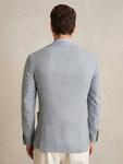 Афродита однобортный блейзер Reiss, Soft Blue - фото 2