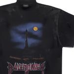 Футболка paris moon t-shirt oversized 'black faded' Balenciaga, черный - фото 3