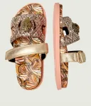 Тапочки EAGLE Kurt Geiger, коричневый - фото 4