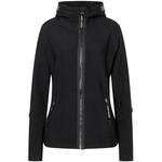 Женская куртка с капюшоном Alpine Active Super.Natural, черный - фото