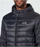 Пуховик Regular fit Ea7, серый - фото 4