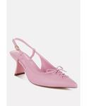 Туфли Danvers Kitten Heel Pointy Slingbacks London Rag, розовый - фото 2