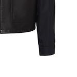 Куртка мужская Prada Leather & Nylon, черный - фото 6