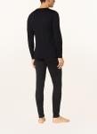 Функциональные брюки-белье merino 200 odlo, черный - фото 3