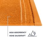 Банное полотенце WohnDirect JASMINA, апельсин - фото 3