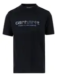 Футболка S/S Solar Chrome Script CARHARTT WIP, синий - фото