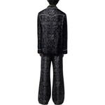 Рубашка мужская черная Louis Vuitton, черный - фото 3