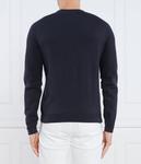 Свитшот мужской Boss Green с окантовкой, синий - фото 4