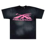 Футболка Hellstar Classic Tee, цвет Black/Pink - фото