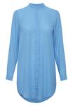 Рубашка ICHI Ihcellani Long, голубой - фото 6