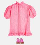 Топ из тафты Caroline Bosmans, розовый - фото 2