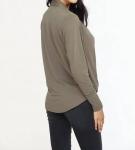 Топ-сюрплис Cupro Draped Olive Veronica M - фото 2