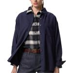 UNIQLO Рубашка Women's Navy Blue - фото 2